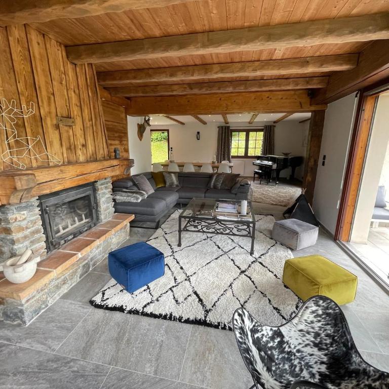 Chalet de la buche croisée - Appartement avec Vue sur la Montagne - 22