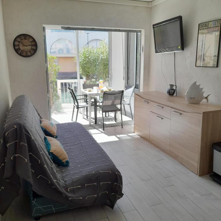 Sète climatisé 200 m plage parking - Apartment mit 1 Schlafzimmer - 9