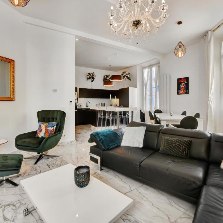 Le Borniol, splendid 3 bedrooms Appt, Cannes Center - Appartement 3 Chambres Premium avec Balcon - 11