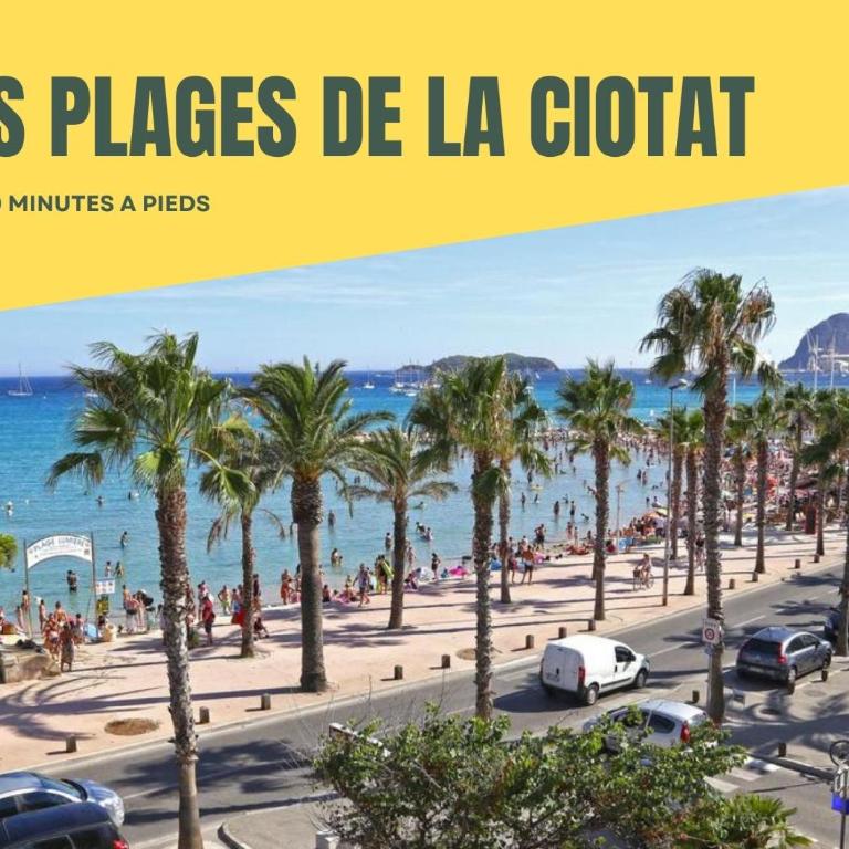 Grand T3 - 300m de la mer - CLIM - Apartamento de 2 dormitorios - 25