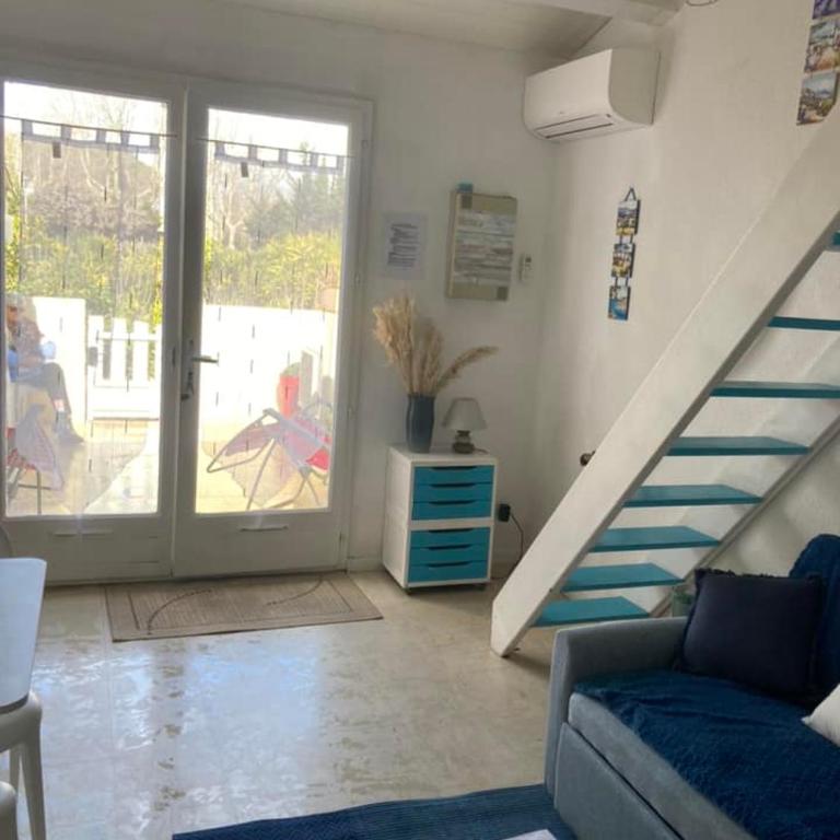 maison climatisée à 500m de la plage dans résidence - Haus mit 1 Schlafzimmer - 14