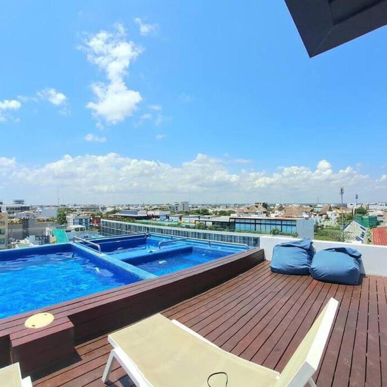 Moderno Estudio totalmente equipado, Centro Playa del Carmen - Apartamento de 1 dormitorio - 6