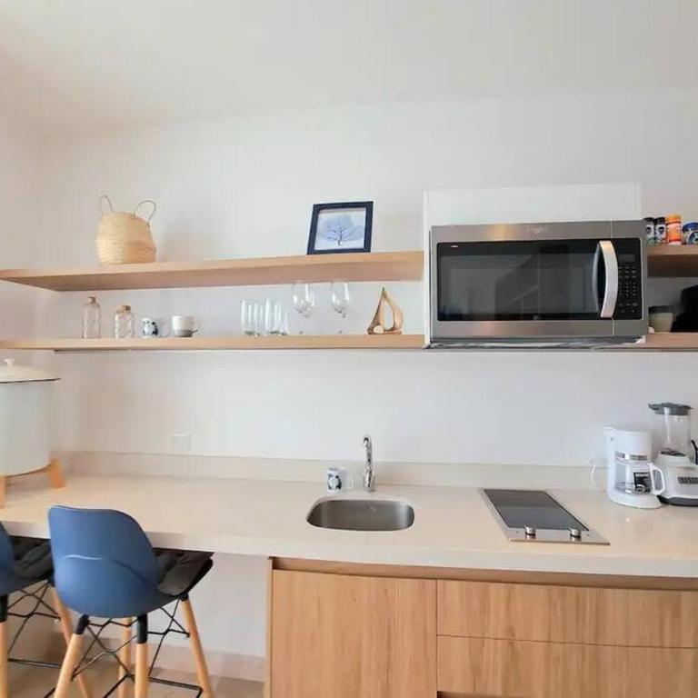 Moderno Estudio totalmente equipado, Centro Playa del Carmen - Apartamento de 1 dormitorio - 8