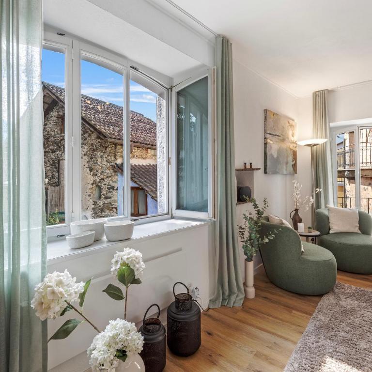 Casa Oliva - Boutique Townhouse in Ascona - Happy Rentals - Appartamento Deluxe - 17