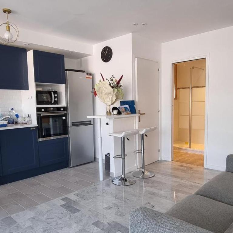 Juan-Les-Pins 150m des plages 6 couchages Parking - Appartement 2 Chambres - 4
