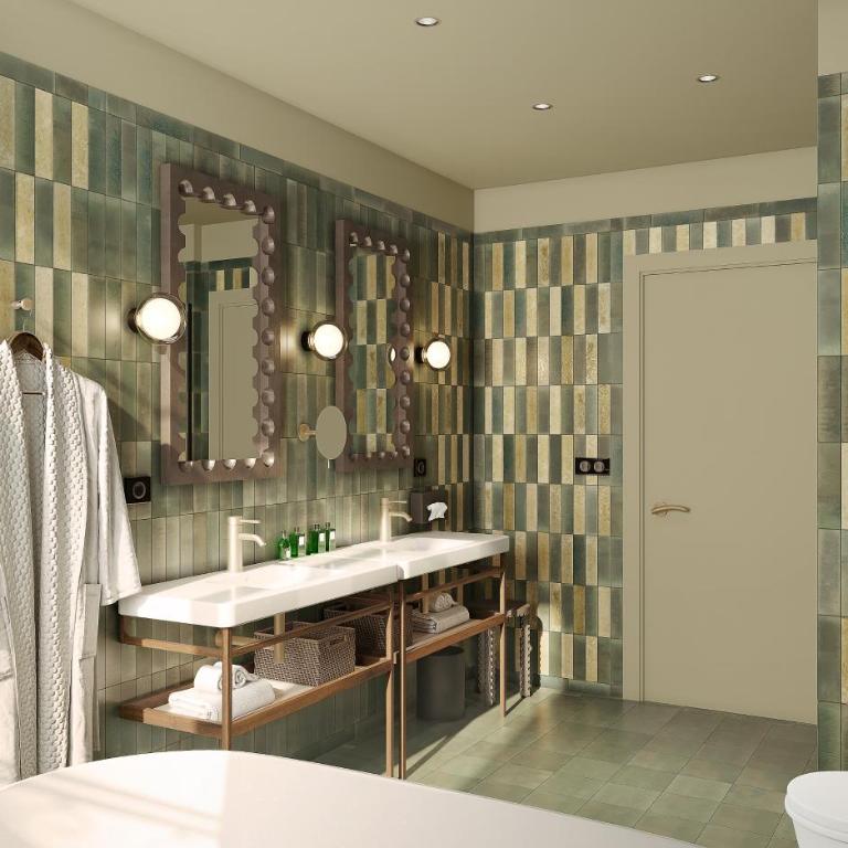 Hotel Gounod Fully Renovated - Suite Originale avec Douche, Baignoire et Terrasse - 11