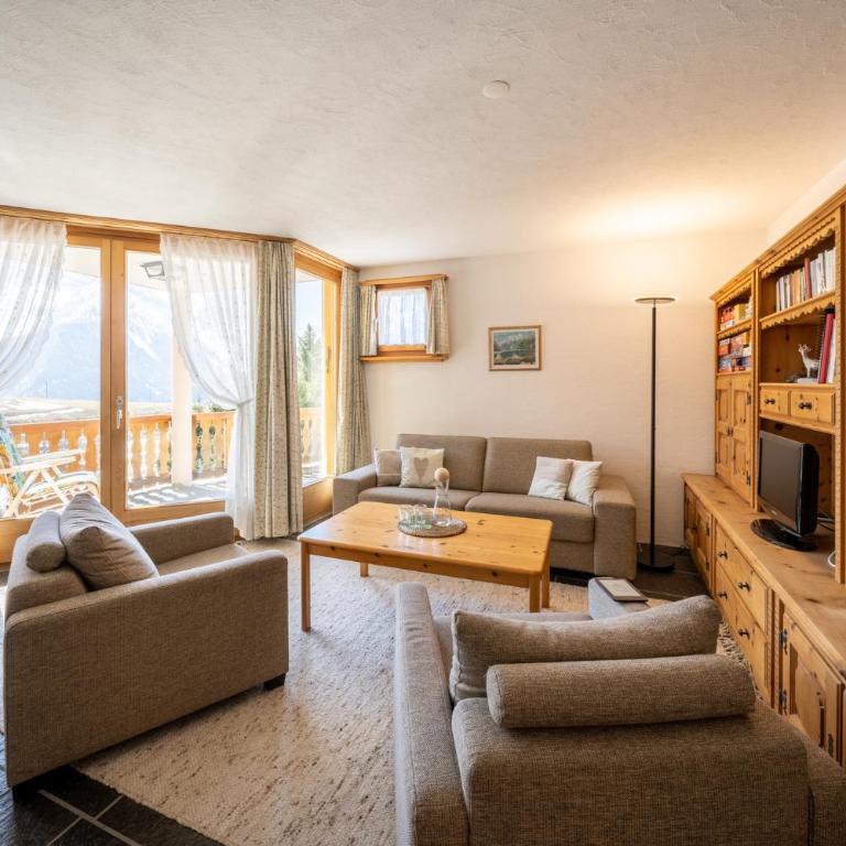 Chasa Munt Plan - Apartment mit 2 Schlafzimmern - 3