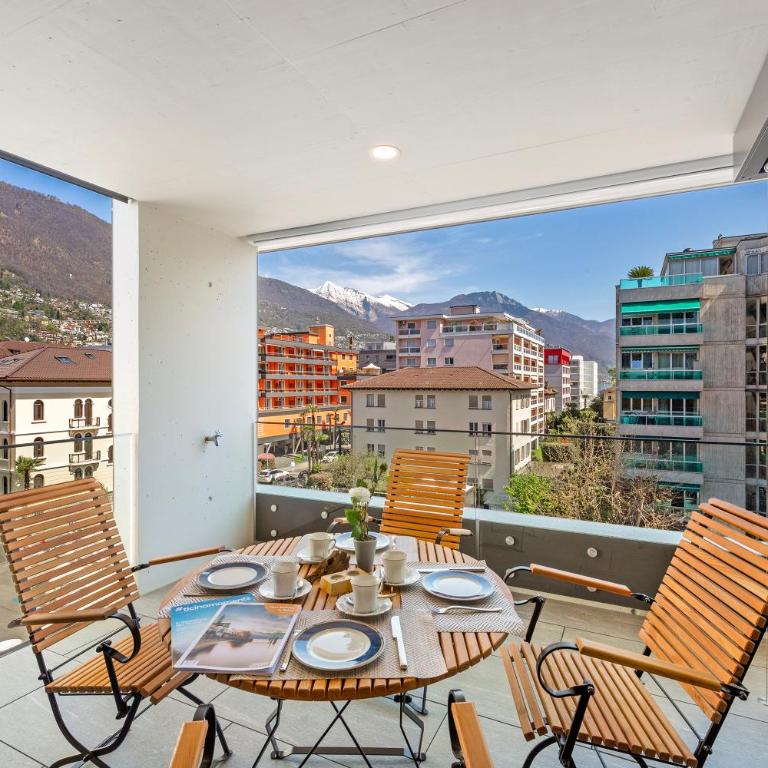 Appartamento Lago e Monti - Garage & Terrace in Locarno - Happy Rentals - Apartamento con terraza - 3