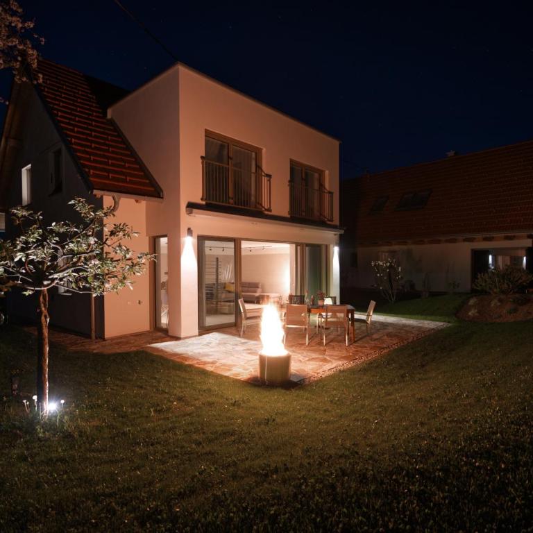 Stilvolles Ferienhaus Südsteiermark ruhige Lage top Aussicht & E-Ladestation - Haus mit 3 Schlafzimmern - 29