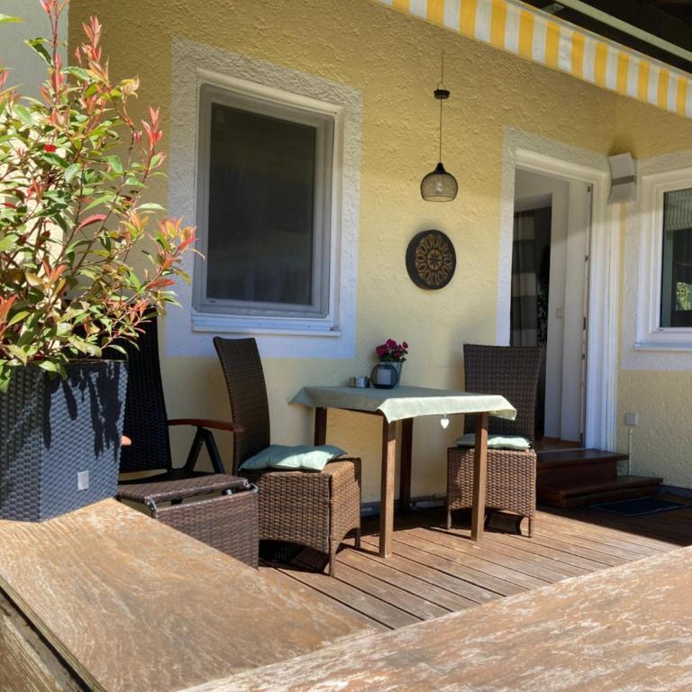 Ferienwohnung Hoamatl in Königssee - Appartement avec Terrasse - 12