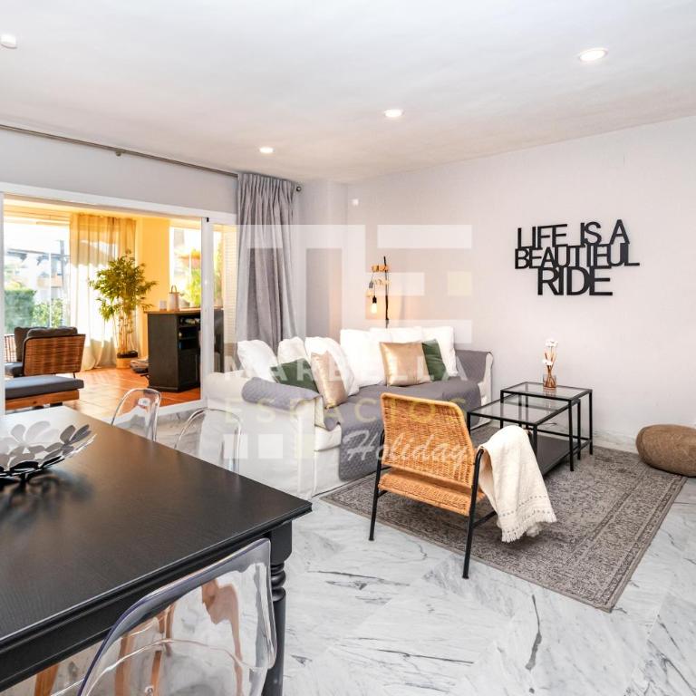 Chic garden flat 5min from beach - Apartamento de 3 dormitorios - 55