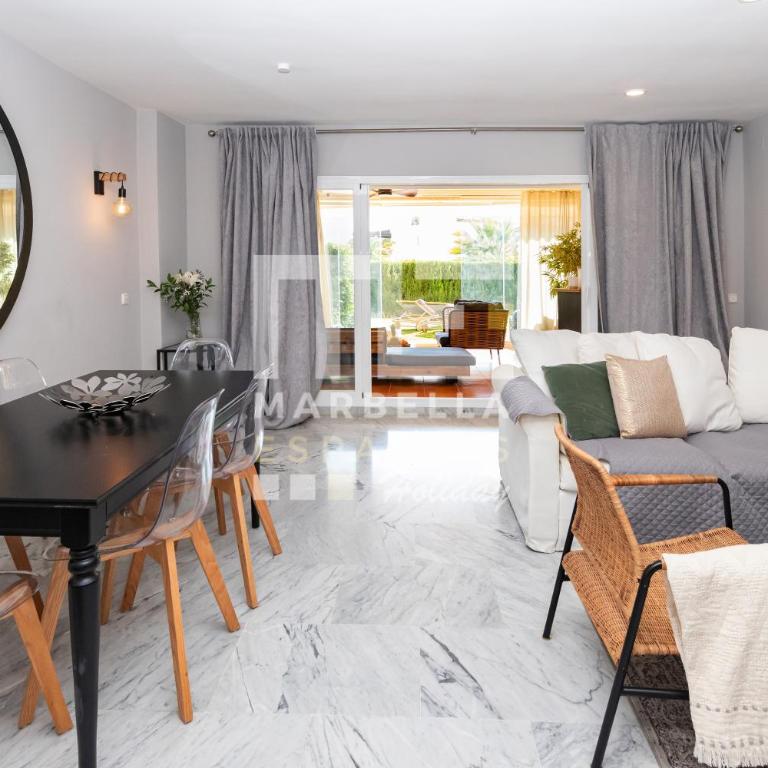 Chic garden flat 5min from beach - Apartamento de 3 dormitorios - 98