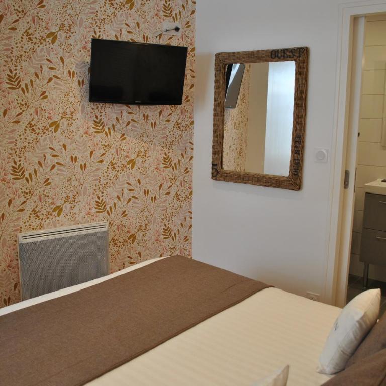 Hotel Ty Gwenn La Baule - Chambre Double avec Patio - 2