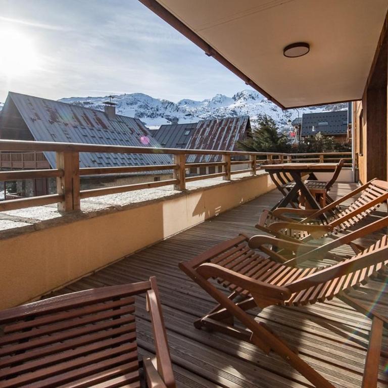 Bel appartement 6 personnes avec deux terrasses ensoleillées au coeur du village - Appartement avec Terrasse - 7