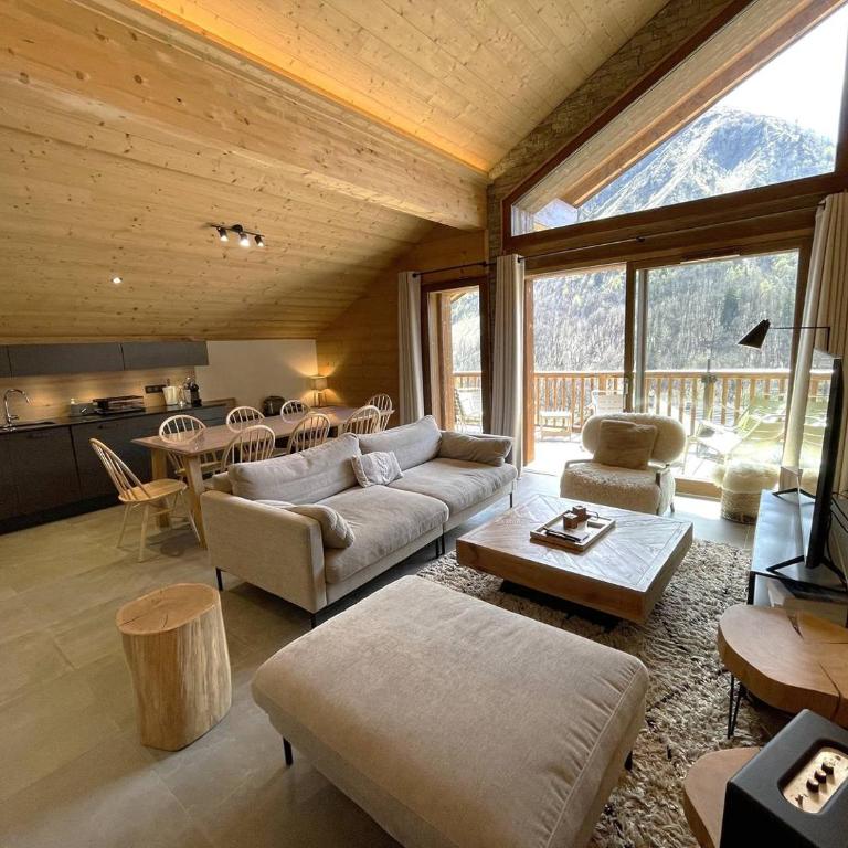Spacieux duplex pour 10 personnes avec terrasses en coeur de village - Aiguilles 203 - Appartement en Duplex - 2