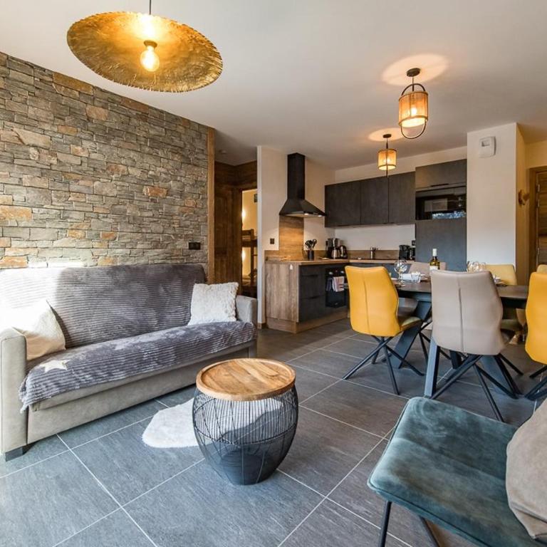 Appartement neuf avec terrasse plein sud - 6 personnes - Appartement avec Vue sur la Montagne - 1