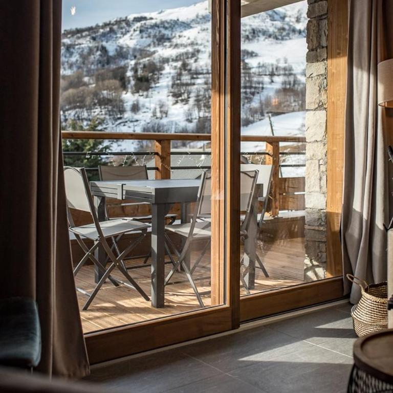 Appartement neuf avec terrasse plein sud - 6 personnes - Appartement avec Vue sur la Montagne - 7