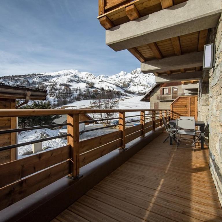 Appartement neuf avec terrasse plein sud - 6 personnes - Appartement avec Vue sur la Montagne - 9