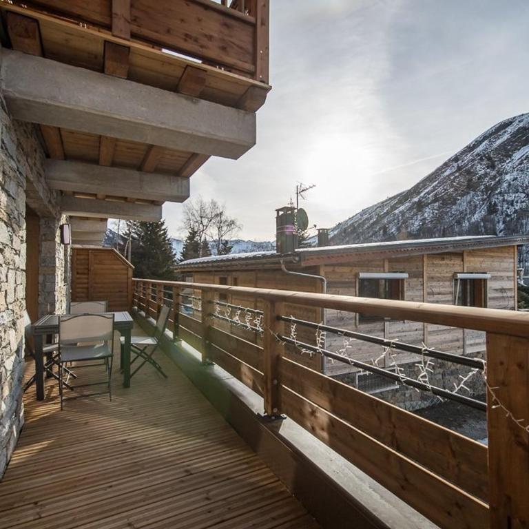 Appartement neuf avec terrasse plein sud - 6 personnes - Appartement avec Vue sur la Montagne - 10