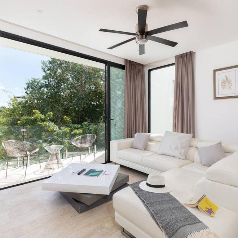 Magnifico PH Three Bedroom en Central Park Tulum By Sandy Powerful - Three-Bedroom Apartment - 29