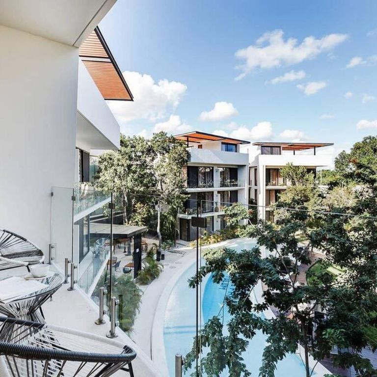 Magnifico PH Three Bedroom en Central Park Tulum By Sandy Powerful - Three-Bedroom Apartment - 31