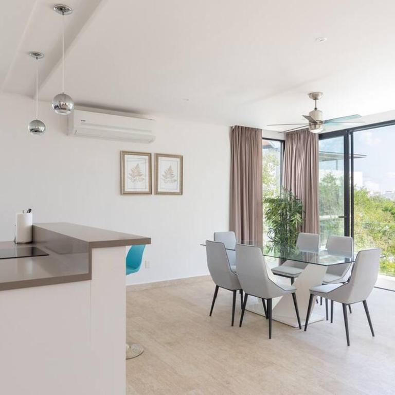 Magnifico PH Three Bedroom en Central Park Tulum By Sandy Powerful - Three-Bedroom Apartment - 37