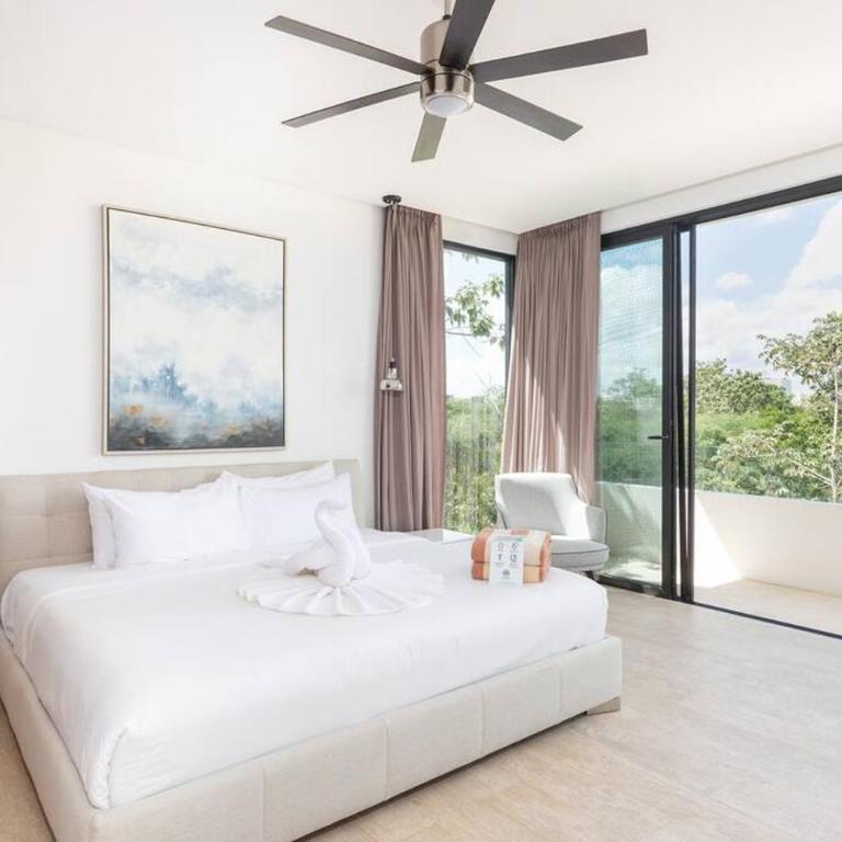 Magnifico PH Three Bedroom en Central Park Tulum By Sandy Powerful - Three-Bedroom Apartment - 42