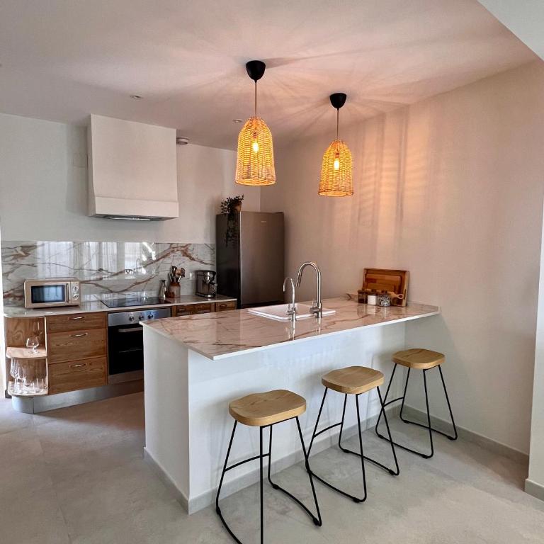 Renovated cinema town house in Comares - Casa de 2 dormitorios - 12