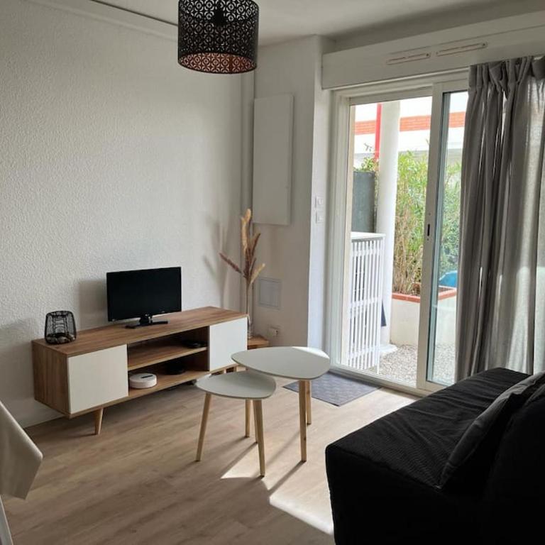 Superbe T2 climatisé avec terrasse & piscine avec accès direct à la mer - Appartement 1 Chambre - 17