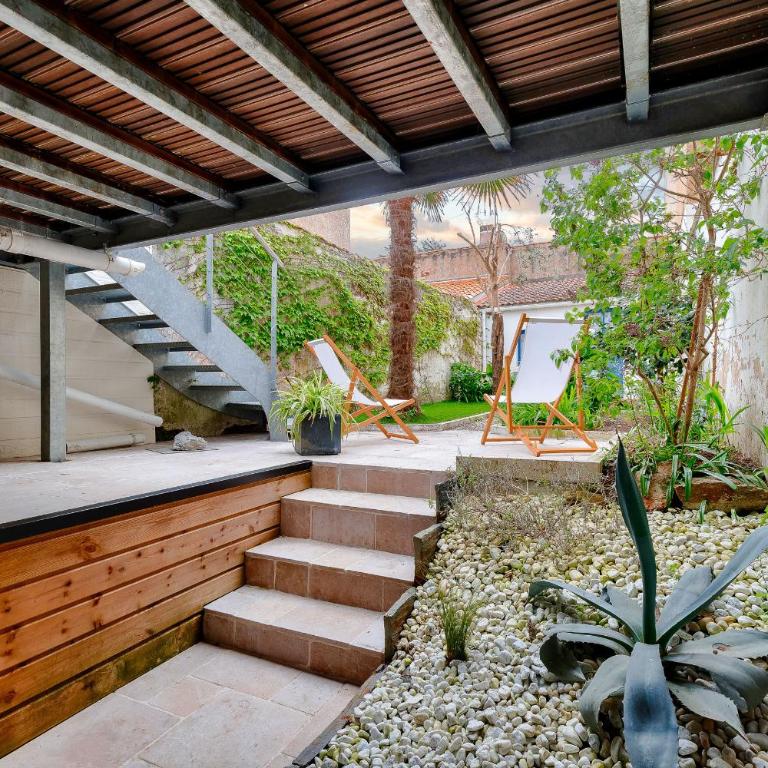 400m de la plage - maison avec jardin - Maison de Vacances - 14