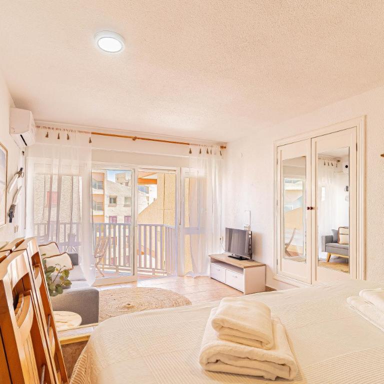 LA PECERA - La Manga del Mar Menor - Edificio Mónaco - Kilómetro 7 - cama plegable y sofá-cama - One-Bedroom Apartment - 1