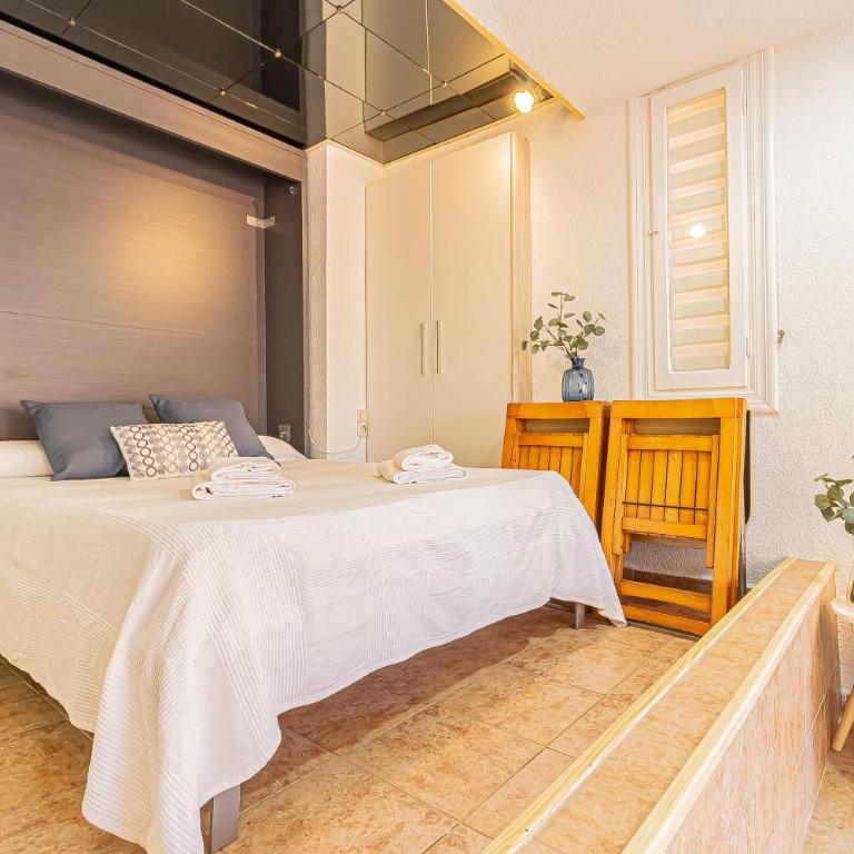 LA PECERA - La Manga del Mar Menor - Edificio Mónaco - Kilómetro 7 - cama plegable y sofá-cama - One-Bedroom Apartment - 24