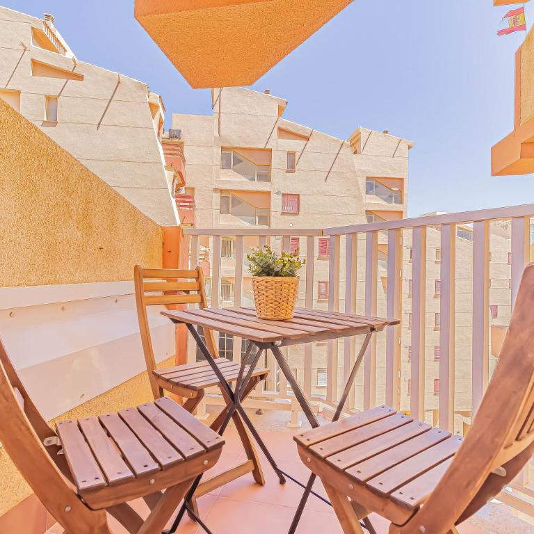 LA PECERA - La Manga del Mar Menor - Edificio Mónaco - Kilómetro 7 - cama plegable y sofá-cama - One-Bedroom Apartment - 60