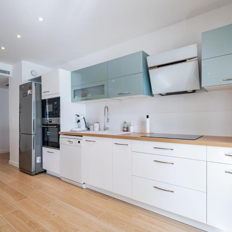 Magnifique T2, parking, face mer - Appartement 1 Chambre - 13