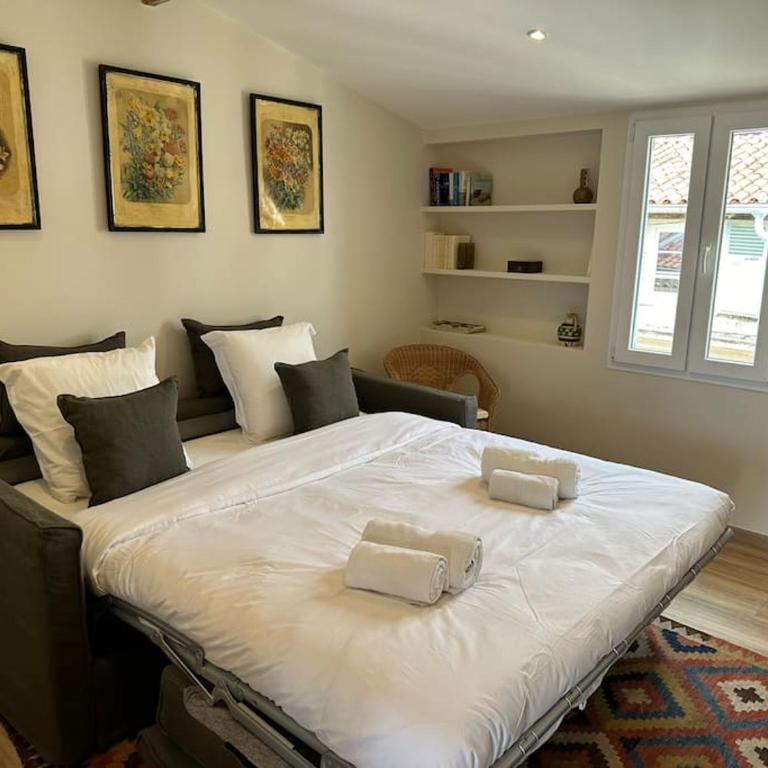 COSY STAR - Brand new flat with terrace Seaview flat AC for 4 - Appartement 1 Chambre - 9