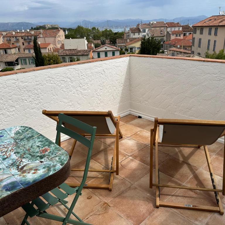 COSY STAR - Brand new flat with terrace Seaview flat AC for 4 - Appartement 1 Chambre - 4