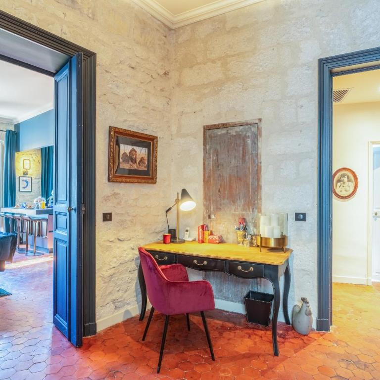 centre historique Avignon appartement Haussmannien 140 m2 - Apartment mit 2 Schlafzimmern - 11
