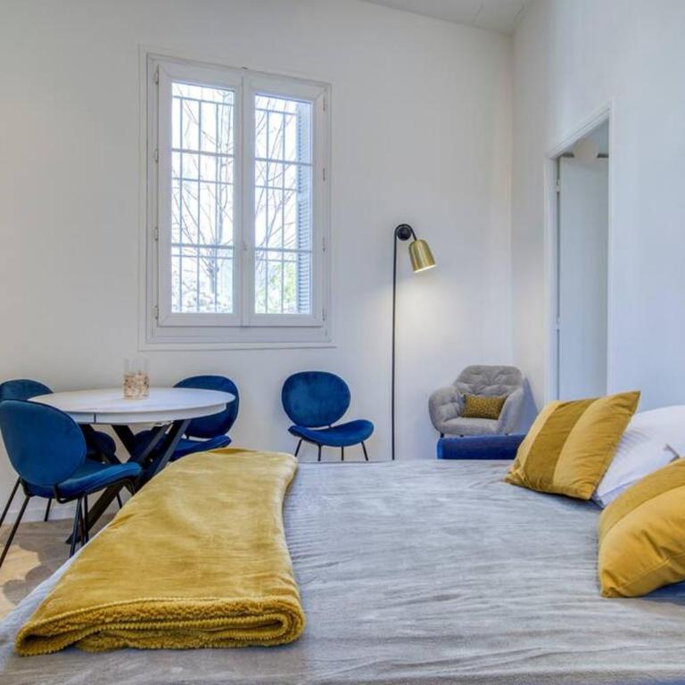 4 stars Palais Hermitage, 5 pers, AC, Full confort - Appartement 2 Chambres - 12