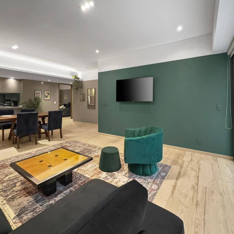 23-GH3 2 BR 2.5 Baths Private Patio Roma Norte - Appartement - 5