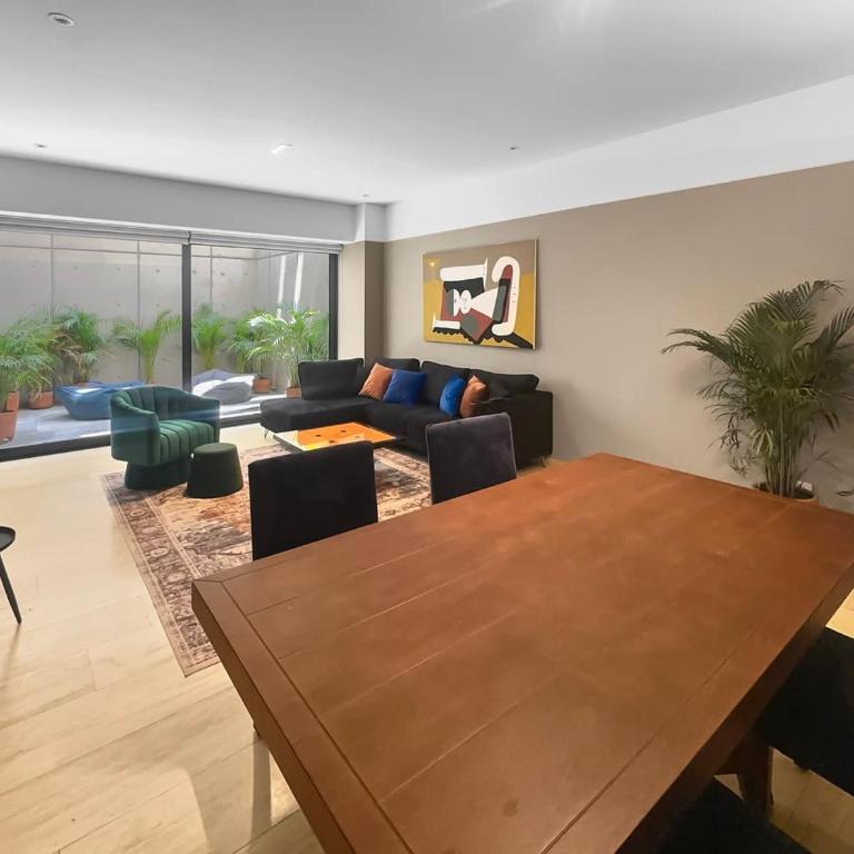 23-GH3 2 BR 2.5 Baths Private Patio Roma Norte - Appartement - 12