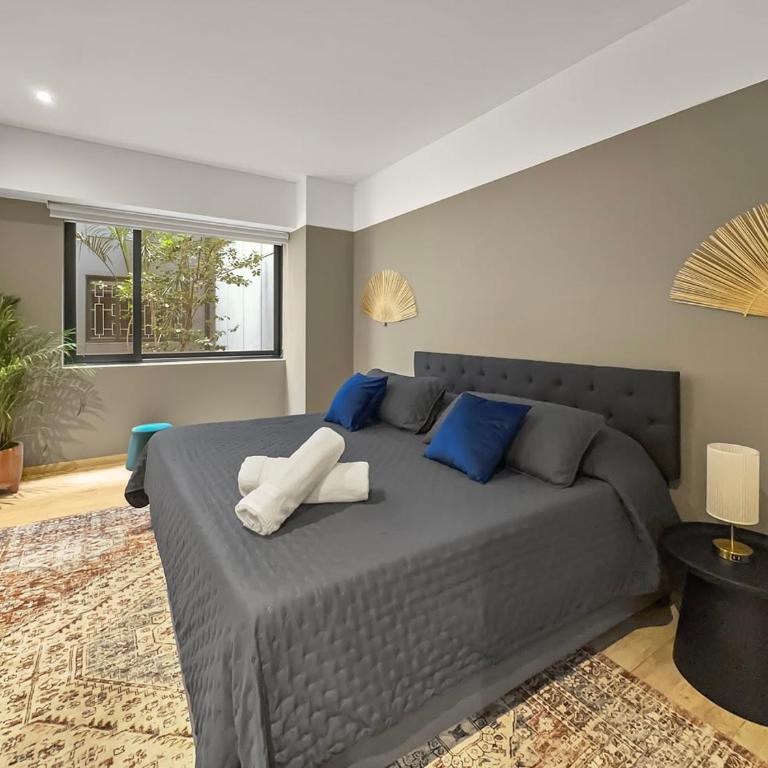 23-GH3 2 BR 2.5 Baths Private Patio Roma Norte - Appartement - 10