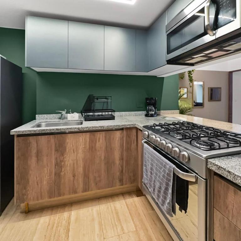 23-GH3 2 BR 2.5 Baths Private Patio Roma Norte - Appartement - 28