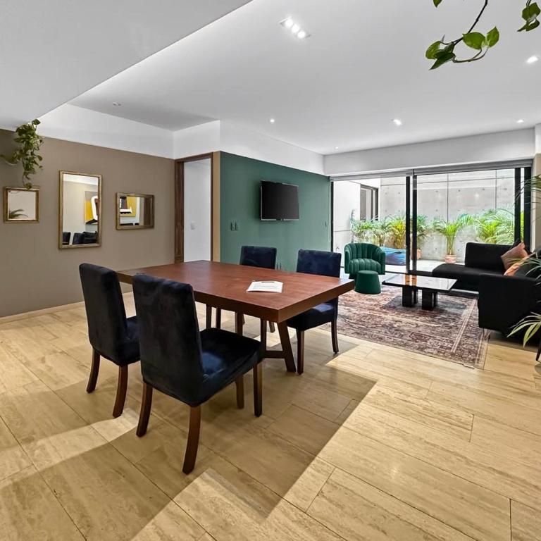 23-GH3 2 BR 2.5 Baths Private Patio Roma Norte - Appartement - 34