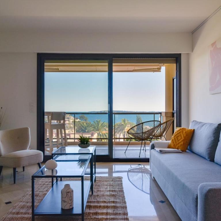 1-Br apartment calm sea view pool and parking garage - Appartement - 2
