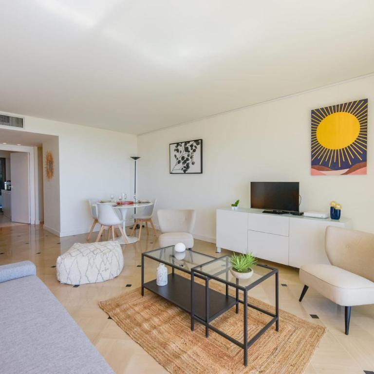 1-Br apartment calm sea view pool and parking garage - Appartement - 4
