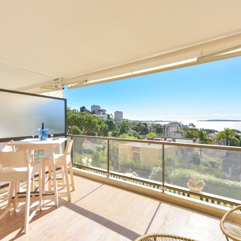 1-Br apartment calm sea view pool and parking garage - Appartement - 7