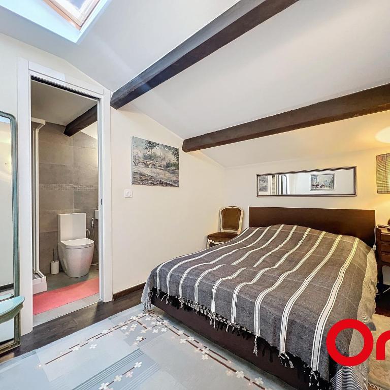 Grand appart climatisé pour 4 avec animaux admis à Menton - FR-1-647-9 - Appartement - 18
