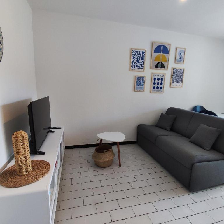 Studio 4 pers. avec piscine, tennis et parking privé à 500m de la plage, Argelès-sur-Mer - FR-1-776-92 - Estudio - 3