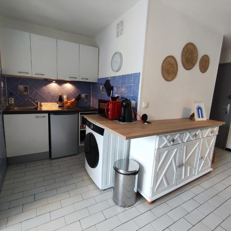 Studio 4 pers. avec piscine, tennis et parking privé à 500m de la plage, Argelès-sur-Mer - FR-1-776-92 - Estudio - 4