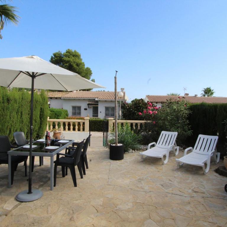 Casa de vacaciones en Moraira: 2 hab, piscina, cerca de playa y deportes - HISP-216-228 - Casa - 4